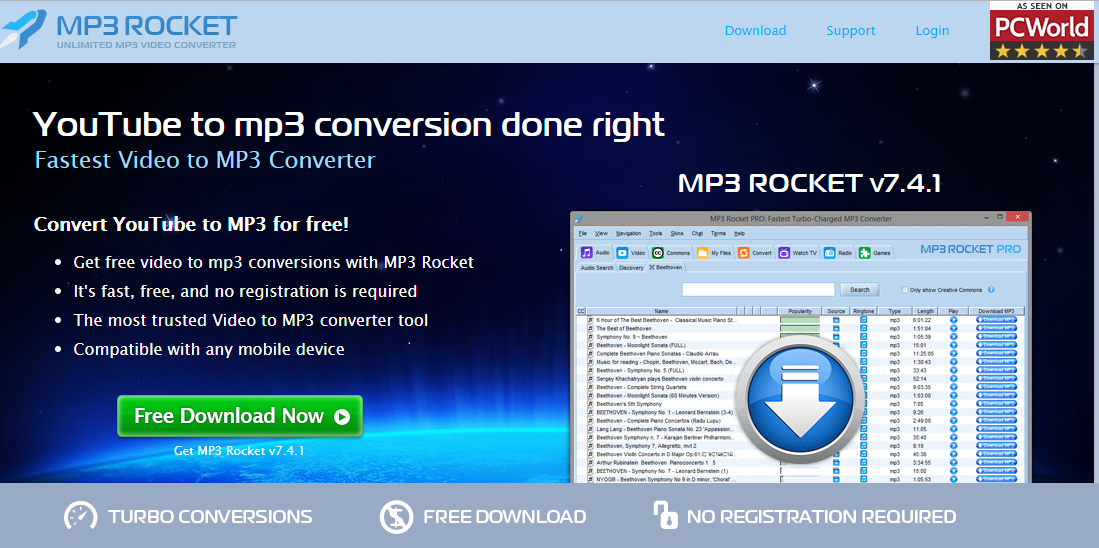 mp3 rocket pro free download